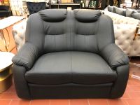 Sofa 2 Sitzer Garnitur Couch Kunstleder Schwarz Neustadt - Hohentor Vorschau