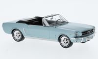 IXO Ford Mustang Convertible hellblau 1965 Modellauto 1:43 Hessen - Driedorf Vorschau