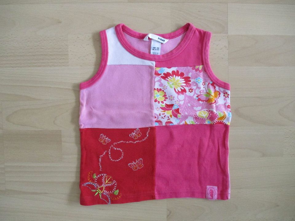 Shirt (H&M), rosa, Gr. 98 in Niederwerrn