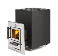 wellmia® Stan 14 ST | Saunaofen Holz außenbefeuert | 14 kW holzbefeuerter Ofen Fasssauna Holzofen Saunaofen Holzofen Kamin Nordrhein-Westfalen - Steinhagen Vorschau