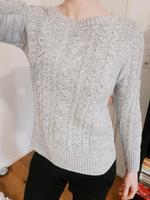 Gap Pullover S 36 100% Baumwolle grau weiß Pulli Cotton Köln - Zollstock Vorschau