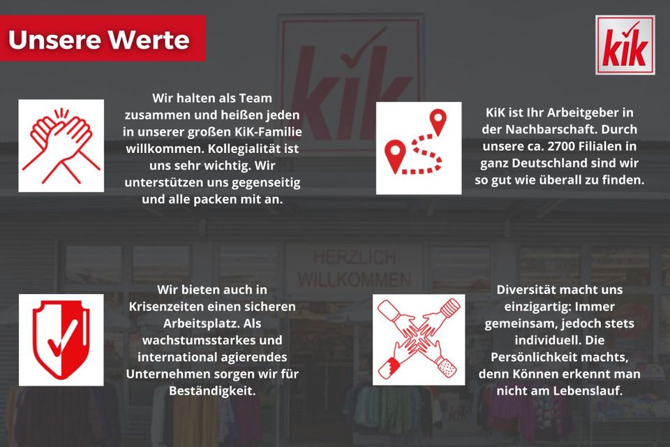 ☘️ Minijobber / Aushilfe (m/w/d) Lichtenfels ☘️ in Lichtenfels