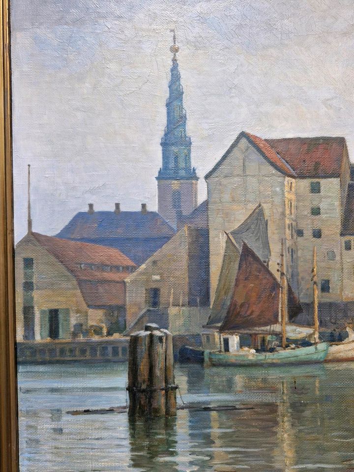 Gemälde von Axel Johansen Öl auf Leinwand in Mainhausen