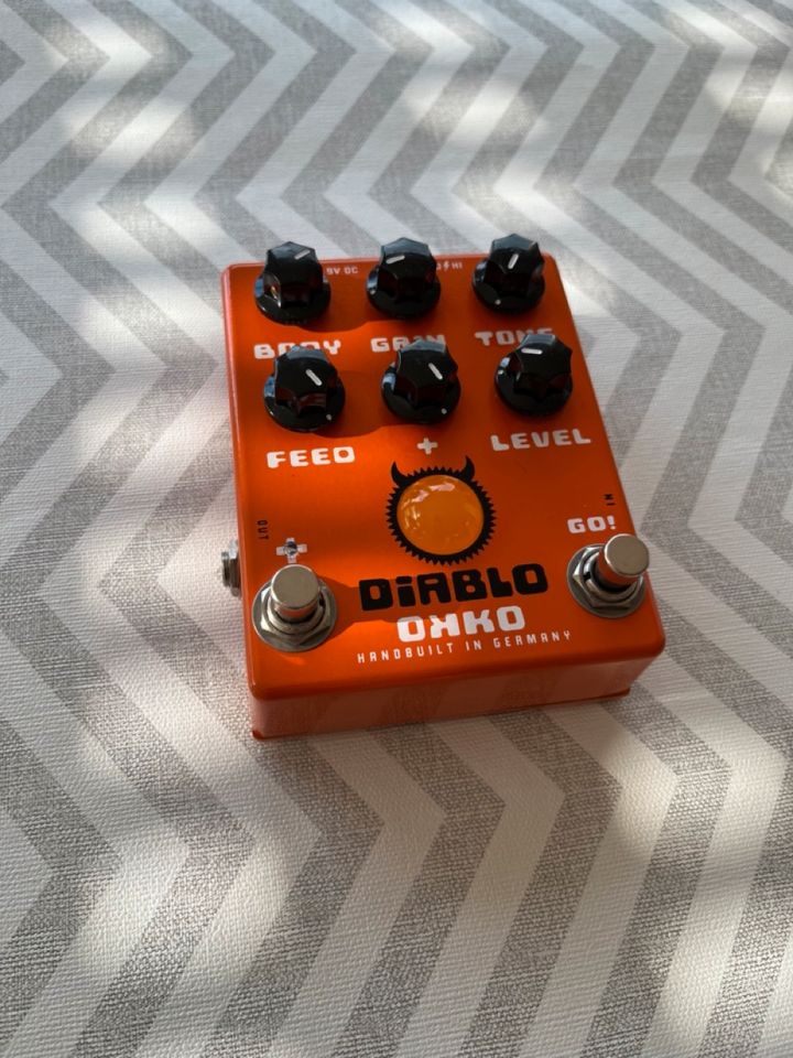 Okko Diablo Overdrive Pedal in Ispringen