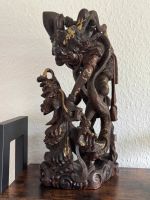 Holzfigur Hanuman und Drache Niedersachsen - Bad Bentheim Vorschau
