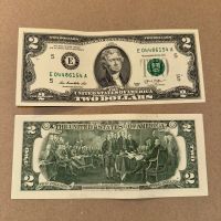 Banknote Geldschein USA 2 Dollar 2013 E / L AU Sachsen-Anhalt - Eisleben Vorschau