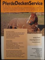 Waschservice für Pferdedecken, Schabracken und Abschwitzdecken Brandenburg - Wustermark Vorschau
