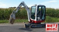 Takeuchi TB 216 Minibagger Bagger mieten, mit Fahrer Harztor - Harztor Ilfeld Vorschau