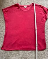 Milano Shirt im Materialmix Gr. XL, Pink/ Fuchsia Hessen - Oberursel (Taunus) Vorschau