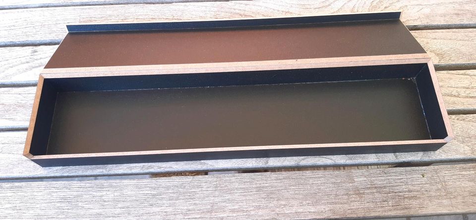 Box in schwarz, Barracuda, 34,5 x 7,5 x 3,5 cm in Wiesbaden
