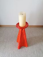 Kerzenständer Keramik in Orange Retro / Vintage (Höhe: 40 cm) Bayern - Adlkofen Vorschau