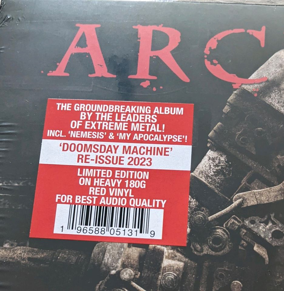 Arch Enemy - Doomsday Machine Vinyl LP rot red in Aachen