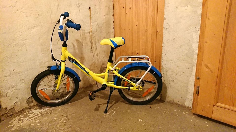 FALTER FX 100 16 Zoll, Kinderfahrrad, Wave neon yellow-anthracite in Dresden