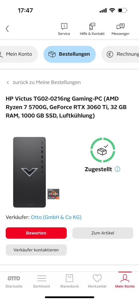 Gaming PC Ryzen 7 5700G/RTX3060Ti/32GB RAM in Nienburg (Weser)