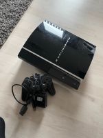 PlayStation 3 mit Controller und Kabel zum Anschließen Hessen - Kirchhain Vorschau