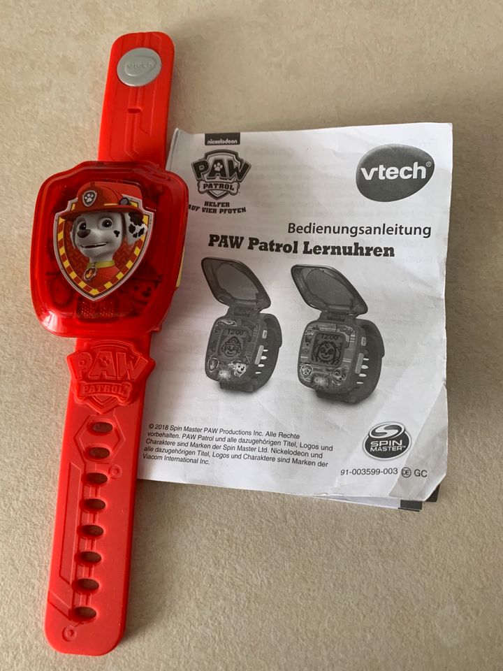 Paw Patrol Lernuhr von VTech in Weinstadt