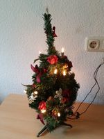 kleiner Weihnachtsbaum mit Lichterkette Höhe 55 cm Ludwigslust - Landkreis - Ludwigslust Vorschau