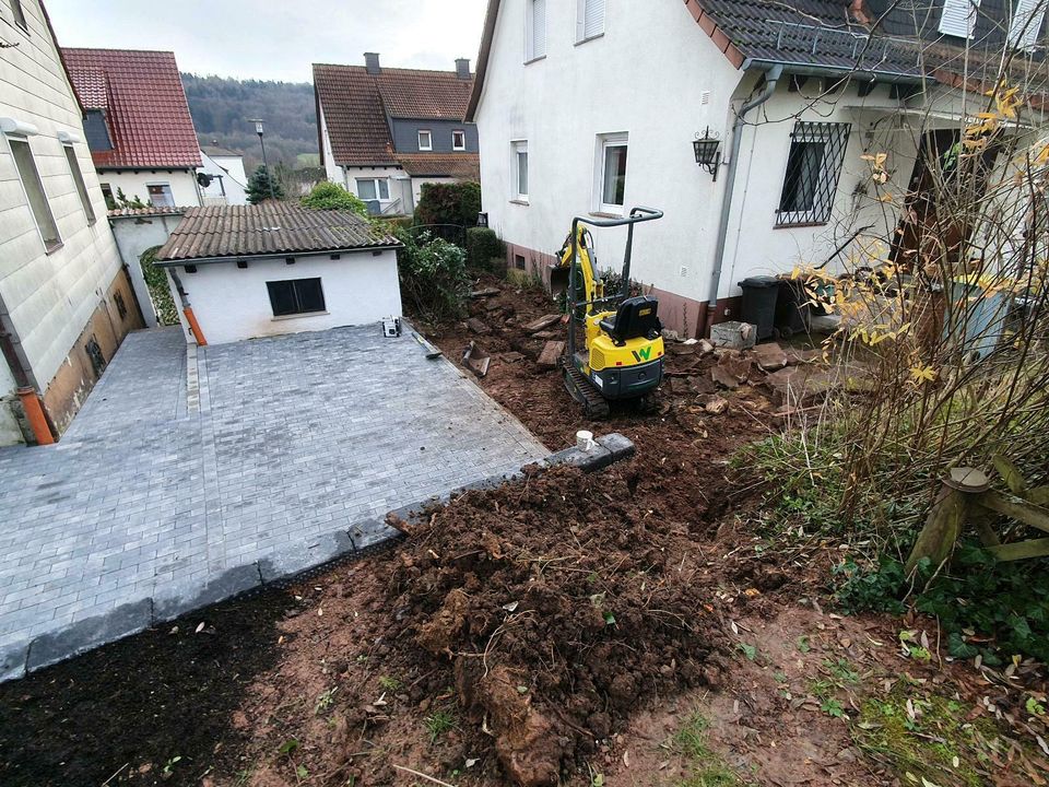 Erdarbeiten Baggerarbeiten in Sinntal