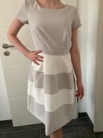 Damen Kleid Gr.34 grau weiß gestreift peticot 60er neu.Taranko Nordrhein-Westfalen - Lotte Vorschau