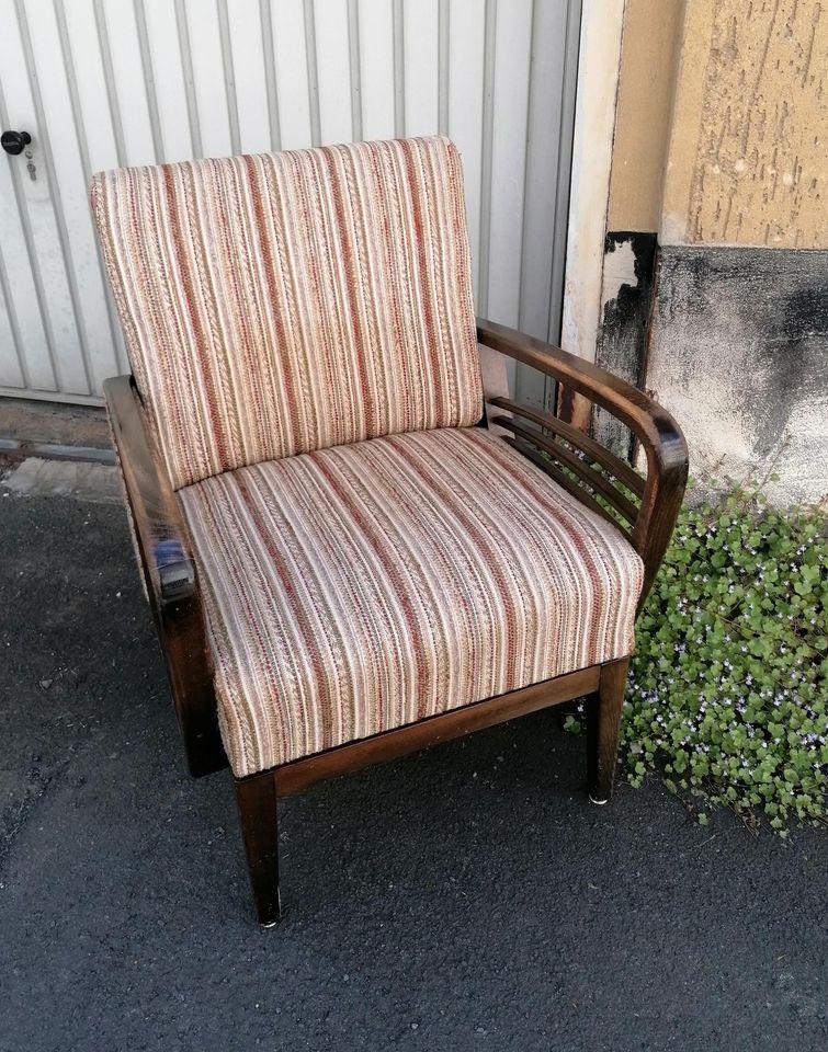 Mid century Armlehnstuhl Sessel 50er in Kassel