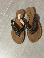 Sandalen Damen neu schwarz  flip Flops Duisburg - Fahrn Vorschau