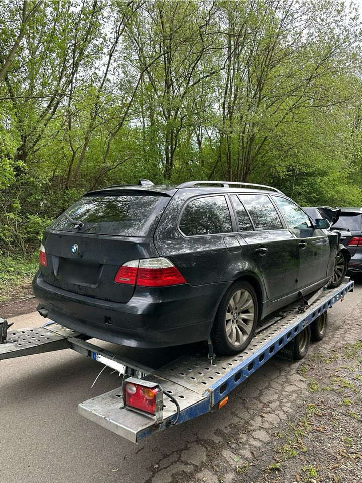 Bmw E61 525d Bj.2008 Unfall!! Navi Leder Automatik Reifen NEU! in Aachen