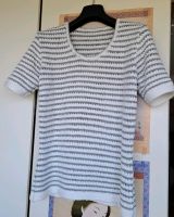 Strickbluse, Shirt aus Baumwolle, Handgestrickt, Größe 38 München - Trudering-Riem Vorschau