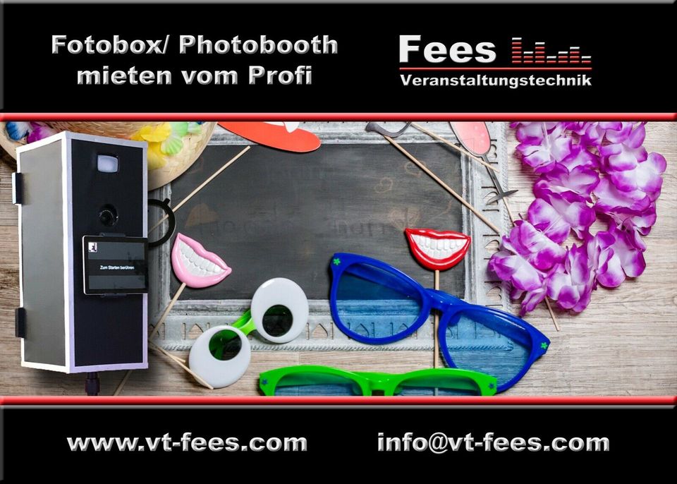 Fotobox / Selfiebox / Photobooth Mieten vom Profi für Ihr Event in Weisendorf