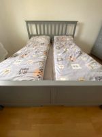 Ikea HEMNES Bett in grau 160x200cm mit Schubladen Bayern - Erding Vorschau