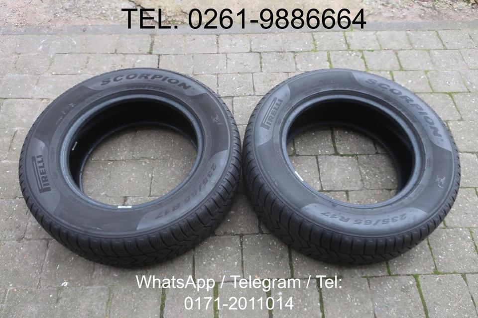 2x Winterreifen Reifen Pirelli Scorpion Winter 235/65 R17 | 104H in Koblenz