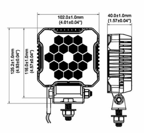 LED Arbeitsscheinwerfer ECE Arbeitsleuchte 2800lm LED Zusatzschei in Regensburg