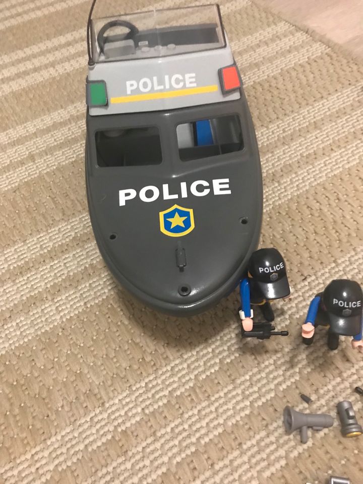 Playmobil Polizeiboot in Nörvenich