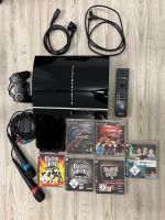 PlayStation 3 PS3 inkl. 10 Spiele Sing Star Baden-Württemberg - Ebersbach an der Fils Vorschau