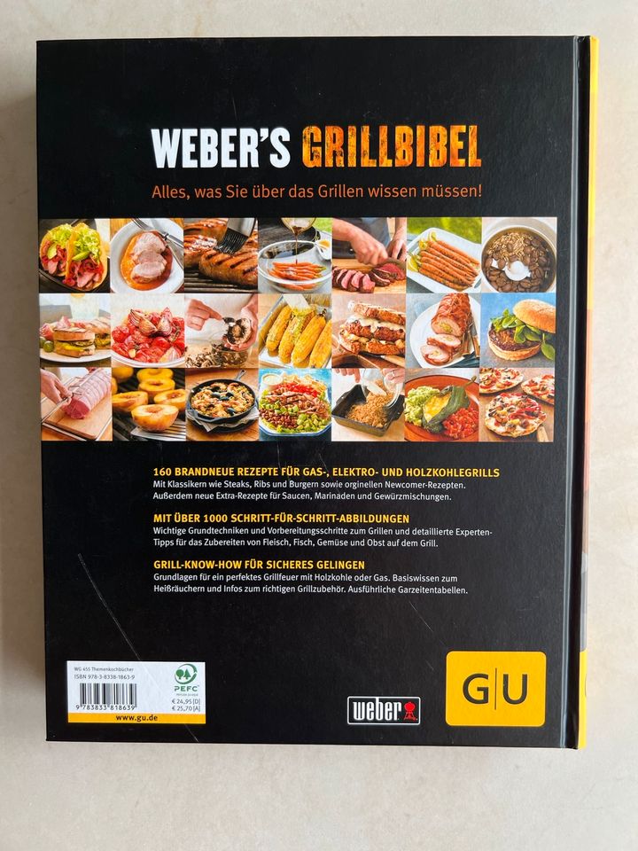 Weber‘s GRILL BIBEL (original) in Gaimersheim