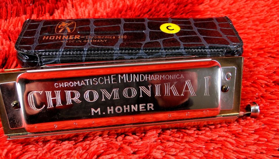 HOHNER "CHROMONICA"C 260 MUNDHARMONIKA in Mainz