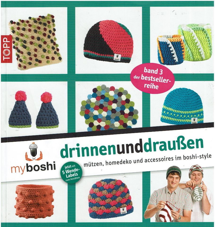 myboshi drinnen & draußen mützen, homedeko und accessoires im bos in Oldenburg