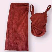 Zara|Skirts/Zara Short Textured (dark red) L Bonn - Beuel Vorschau