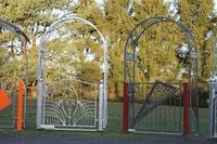 Eingang zu Ihrem Garten..?..Tor mit Rosenbogen vers. Ausführungen Niedersachsen - Steimbke Vorschau