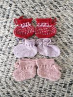 3 Babyschuhe handmade 3-6 Monate Bayern - Schwabmünchen Vorschau