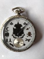 Taschenuhr Freimaurer Elgin 1928, Weissgold filled Neuzustand Niedersachsen - Osnabrück Vorschau