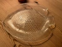 Große Glasschale Servierplatte Platte Glas Fisch Niedersachsen - Hemmingen Vorschau