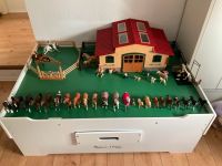 Schleich Reiterhof  mit viel Zubehör auf Spieltisch Nordrhein-Westfalen - Heinsberg Vorschau