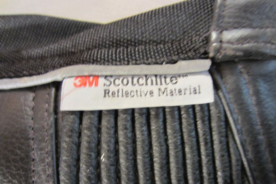 Motorrad Lederhose, echtes Rindleder Größe 4XL/60, schwarz, top in Forchheim