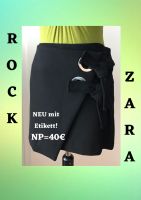 NEU! Schwarzer Mini-Rock in Wickeloptik - Zara - Gr. 36/34 -NP 40 Berlin - Köpenick Vorschau