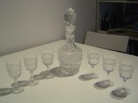 7 Tlg. Aperitif- & Likör-Set, Karaffe / Flasche, 6 Gläser, TOP Baden-Württemberg - Heidelberg Vorschau