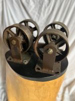 4 x Metall Rollen  Industry und Loft Stil Neu Kreis Ostholstein - Ratekau Vorschau