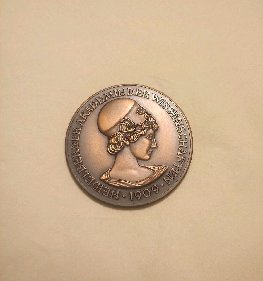 Bronze Medaille Akademie der Wissenschaften Heidelberg in Karlstein