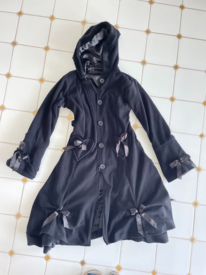 Alice Coat Mantel XL schwarz von Poizen Industries, EMP in Wedemark