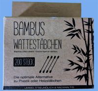 600 Wattestäbchen aus Bambus/Baumwolle München - Schwabing-Freimann Vorschau