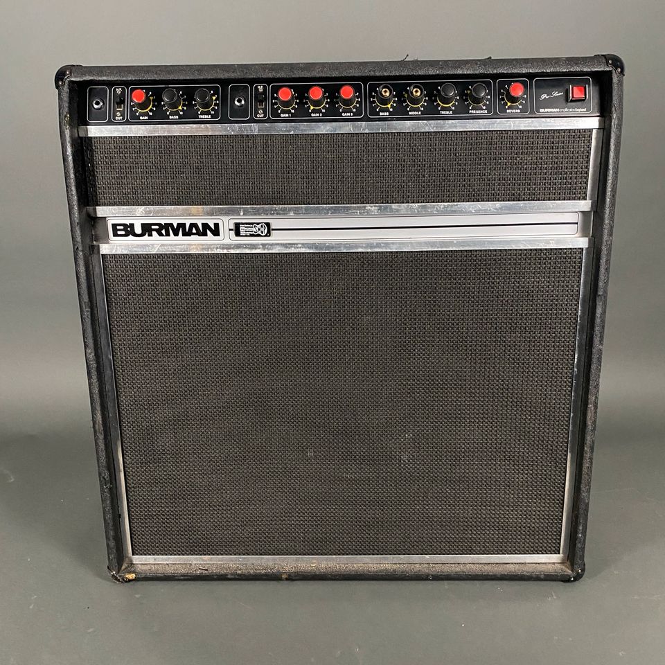 Burman Pro 2000 Tube Amp 2 x 12" Combo EX-ROD im Flightcase in Herne